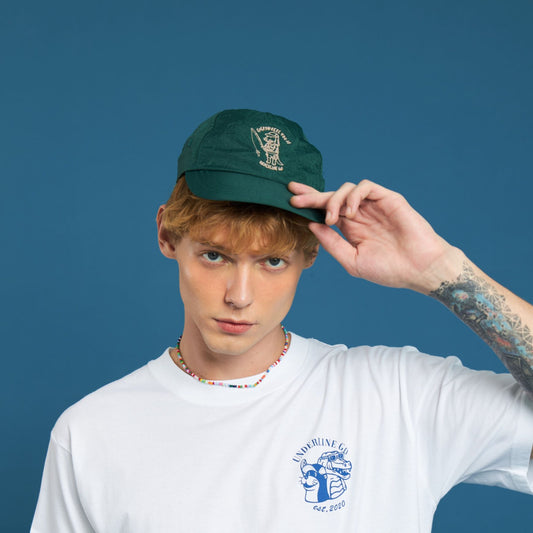 Underline Steve Otter Fishing Embroidery Nylon Cap