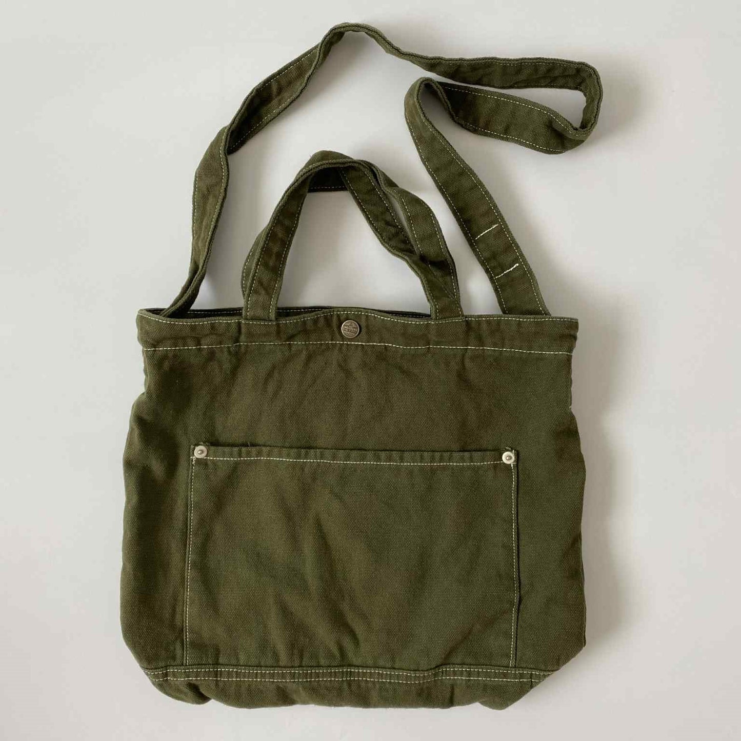 Underline Canvas Tote Bag