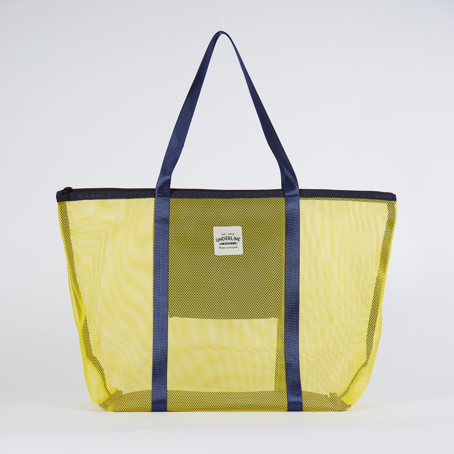 Underline Nylon Mesh Grocery Bag / Beach Bag / L