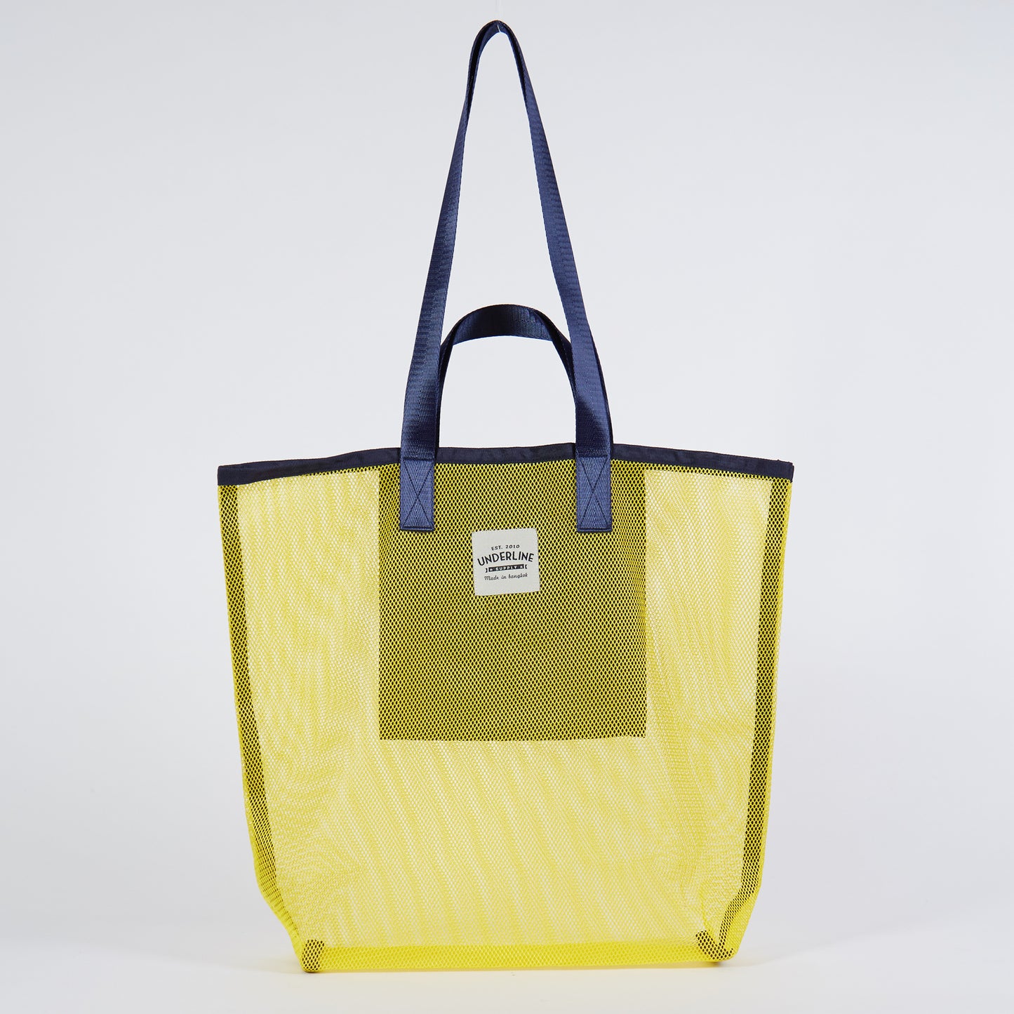 Underline Nylon Mesh Grocery Bag / Beach Bag