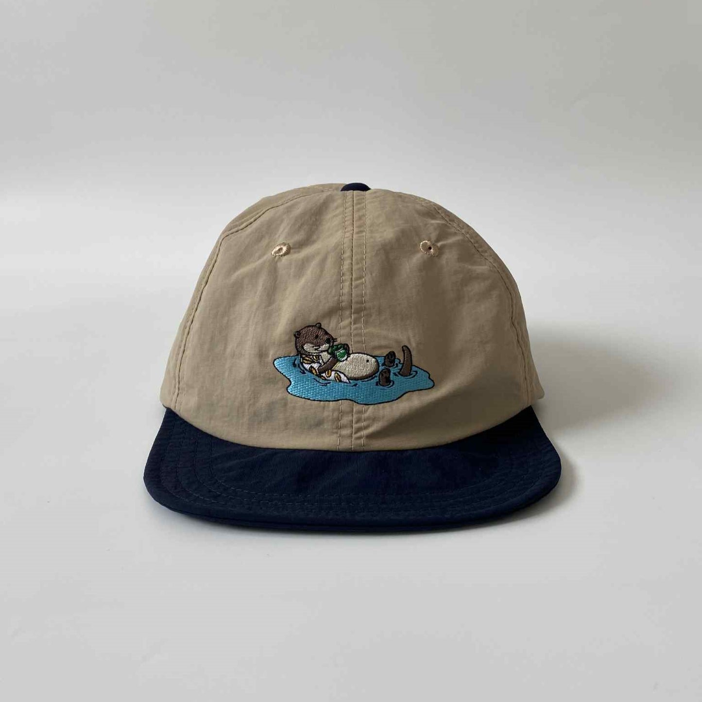 Underline Otter Embroidered Biggie Nylon Trial Cap