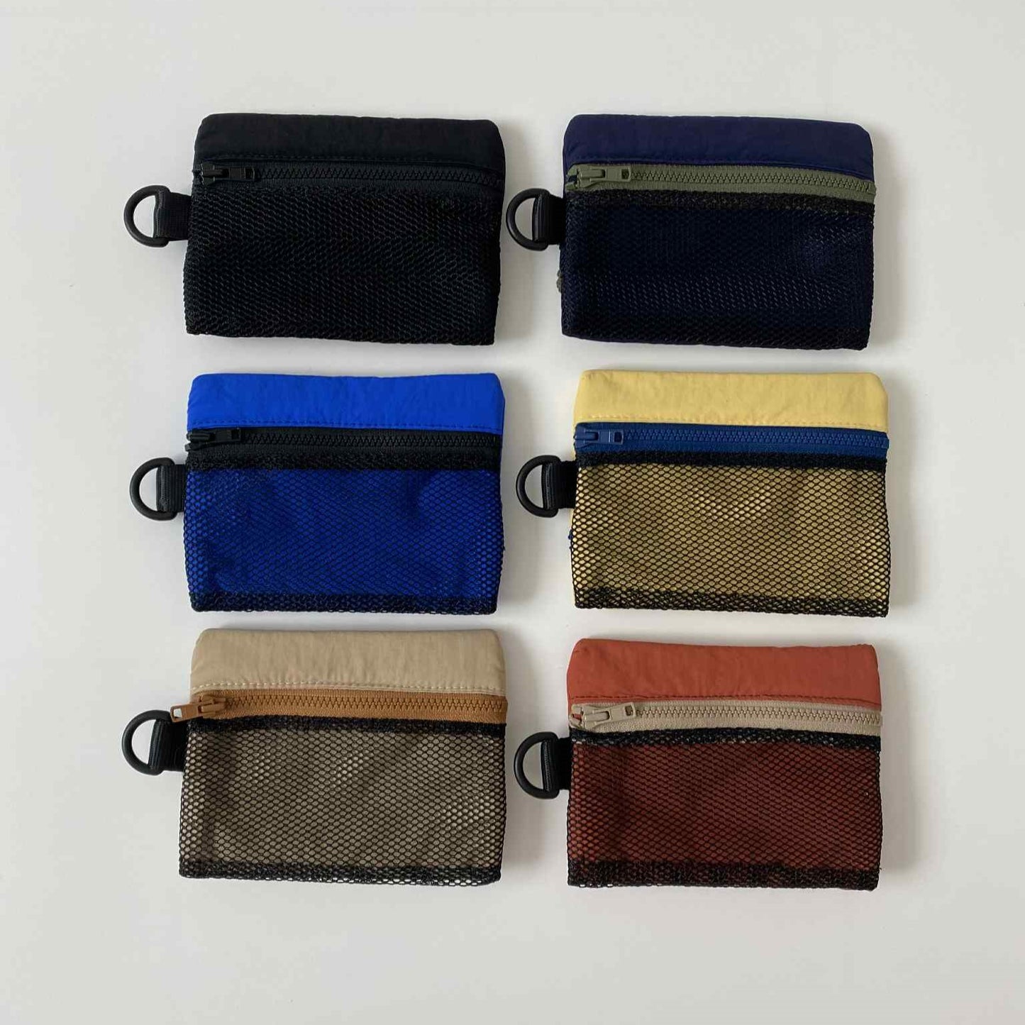 Underline Nylon Flip Pocket Bag with Neck Strap