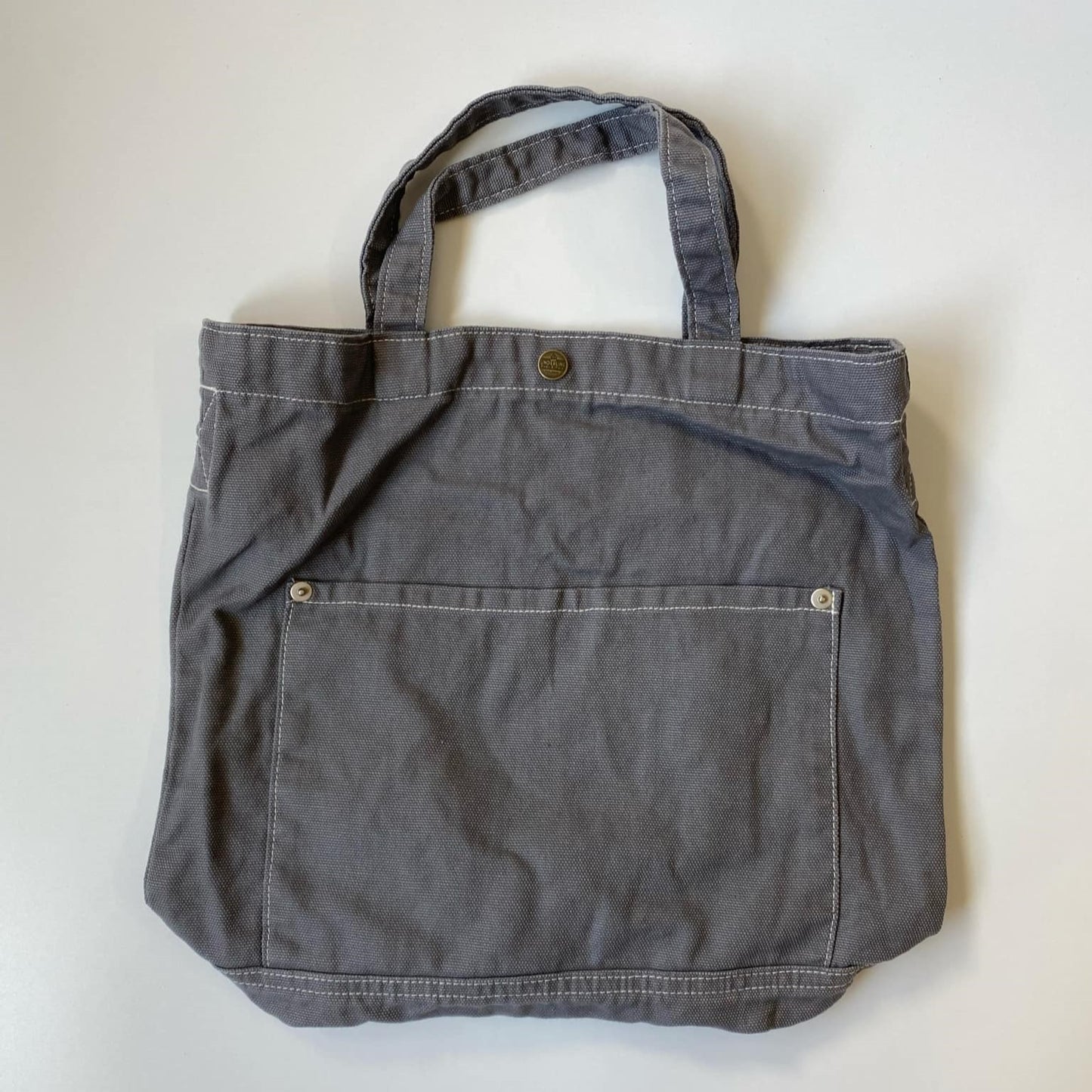 Underline Canvas Tote Bag