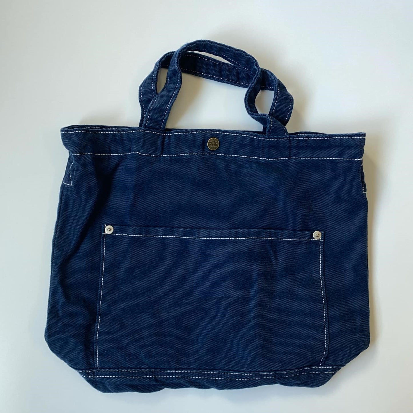 Underline Canvas Tote Bag