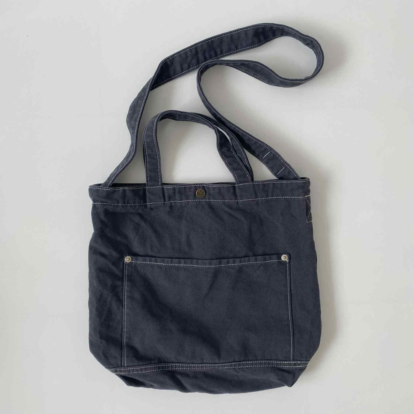 Underline Canvas Tote Bag