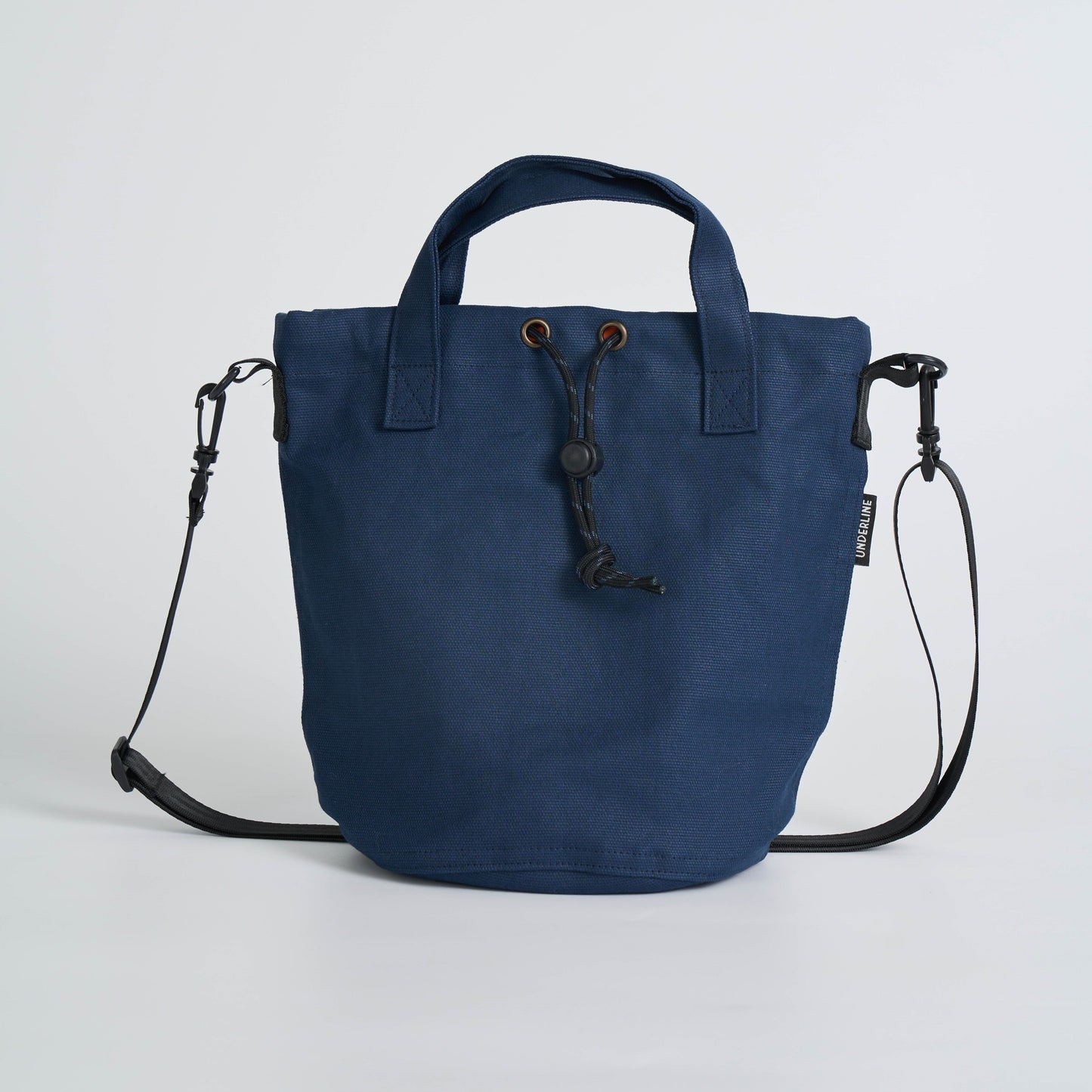 Underline Drawstring bag with detachable strap