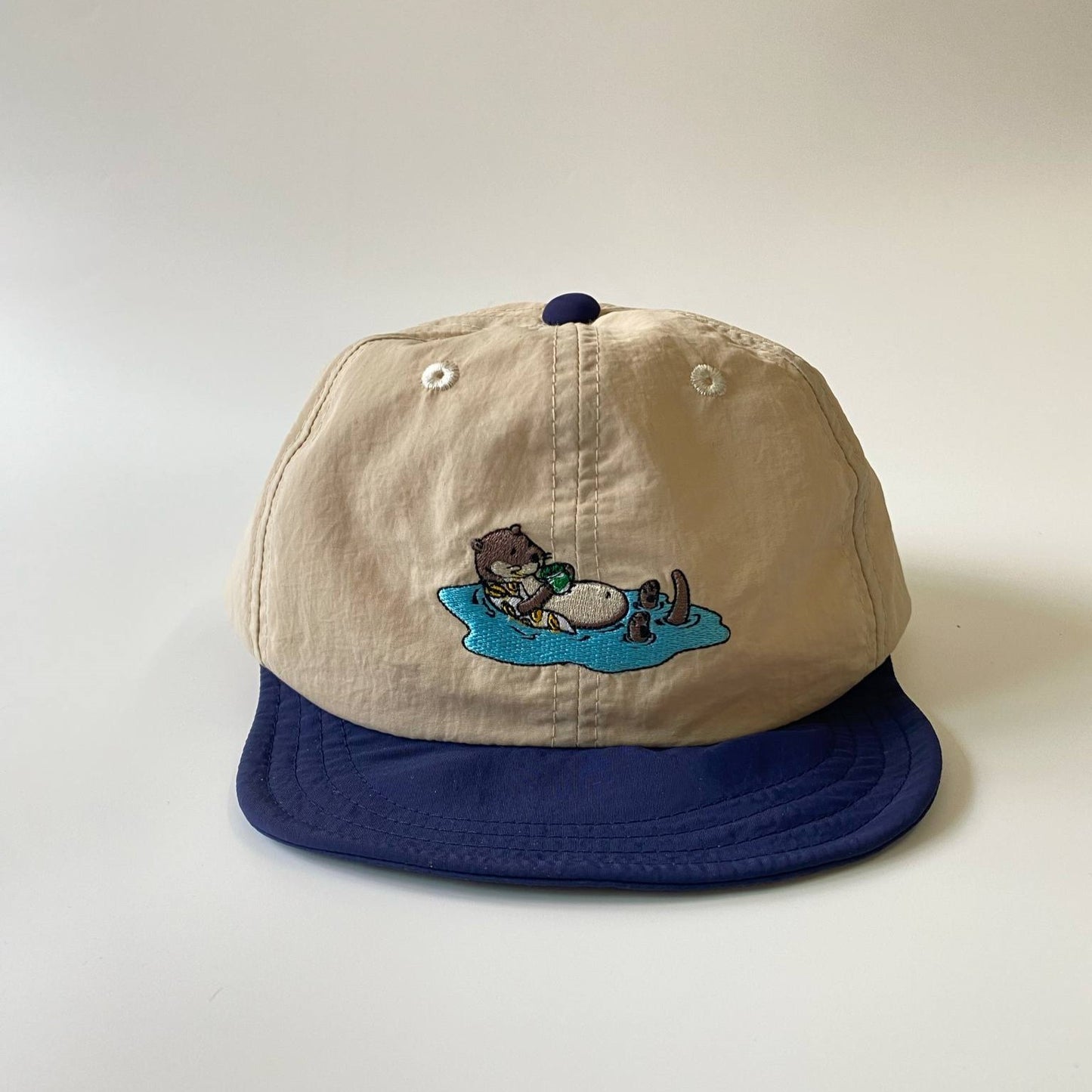 Underline Otter Embroidered Kiddie Nylon Trial Cap (for kids)