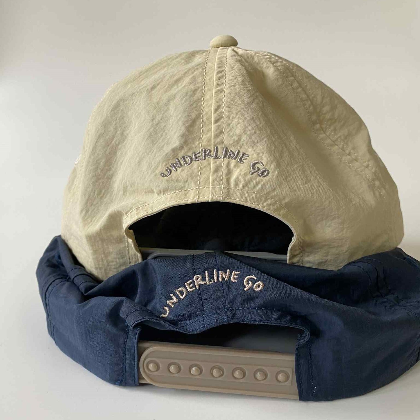 Underline Otter Floating Embroidery Nylon Cap