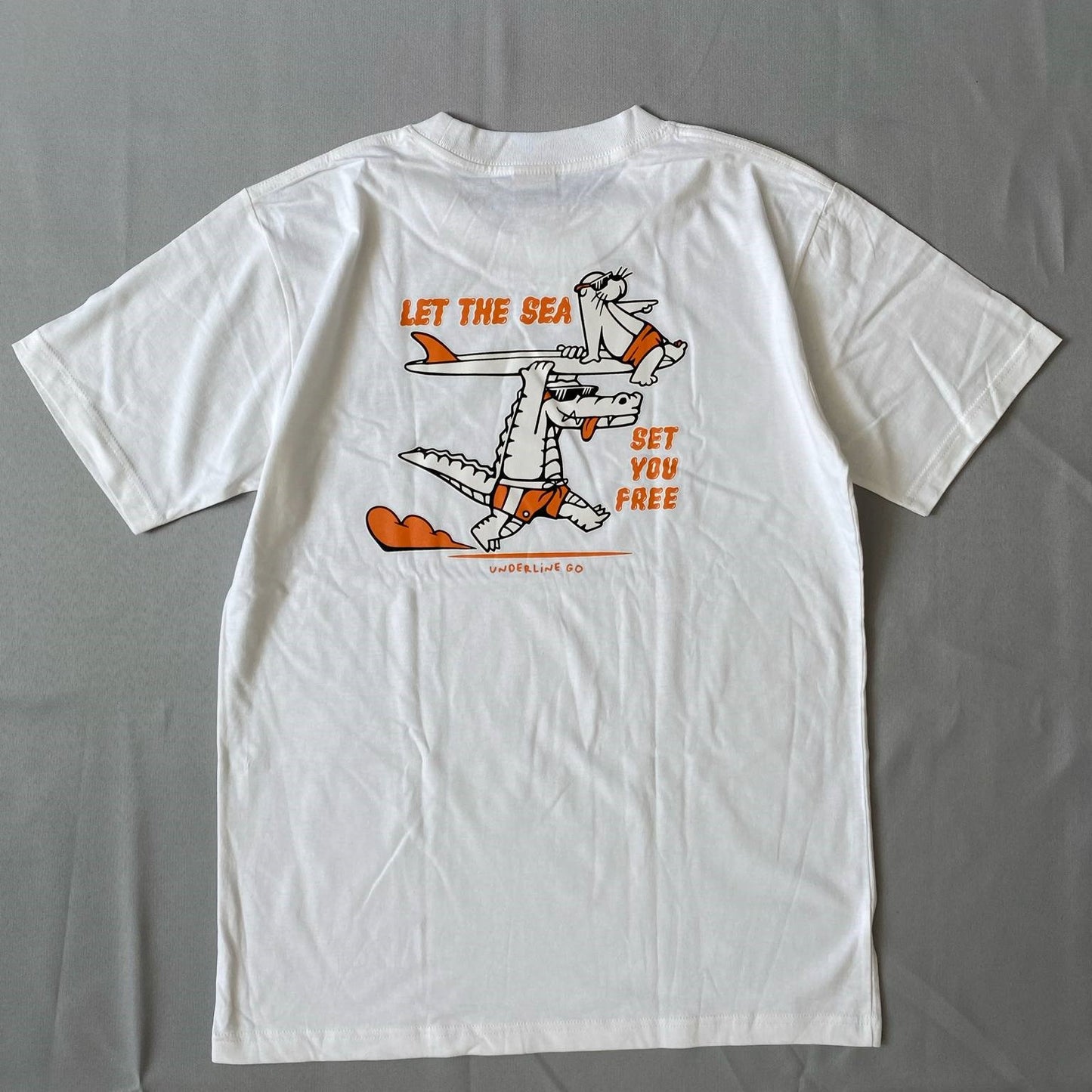 Underline Set you free Cotton T-Shirt