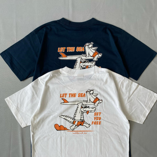 Underline Set you free Cotton T-Shirt