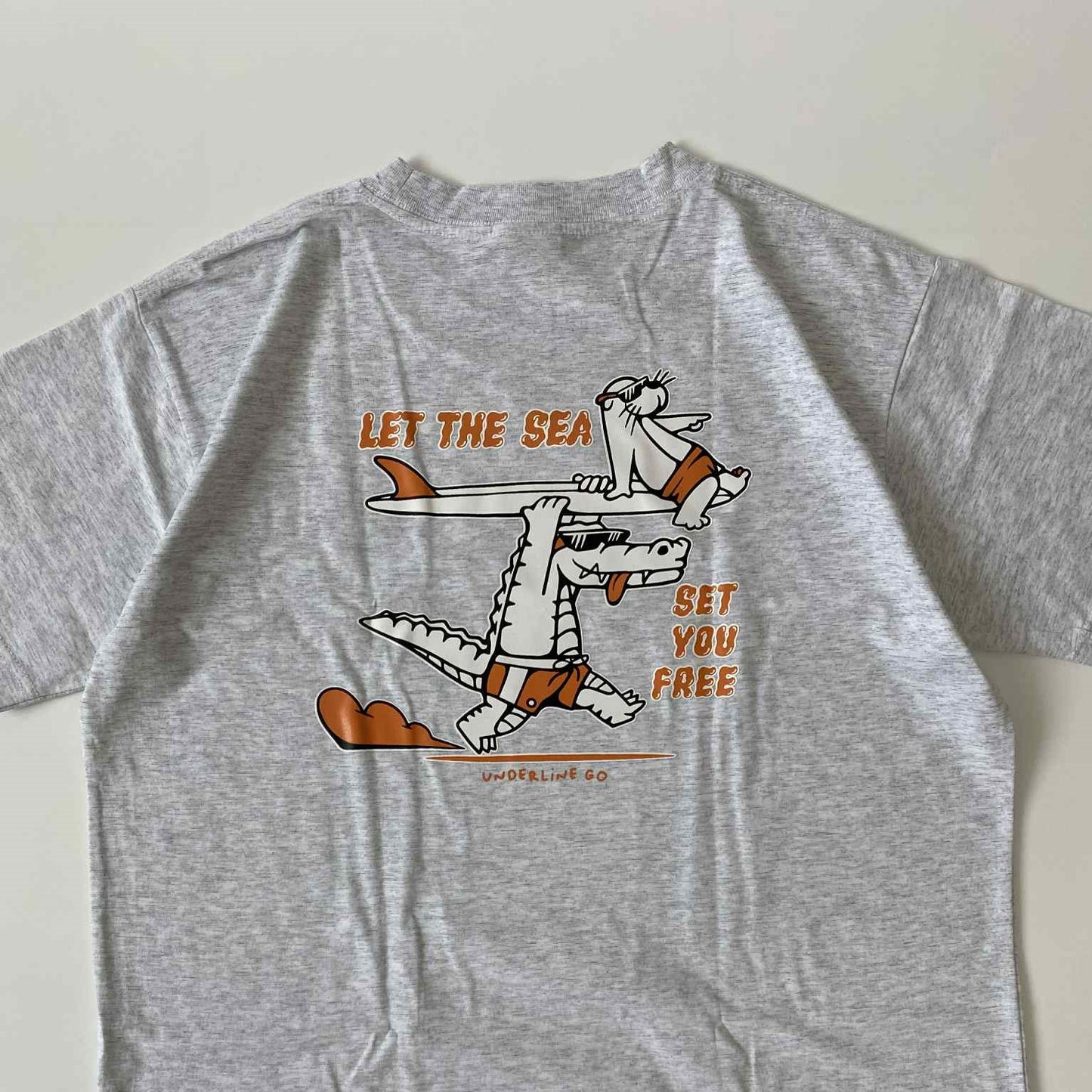 Underline Set you free Cotton T-Shirt