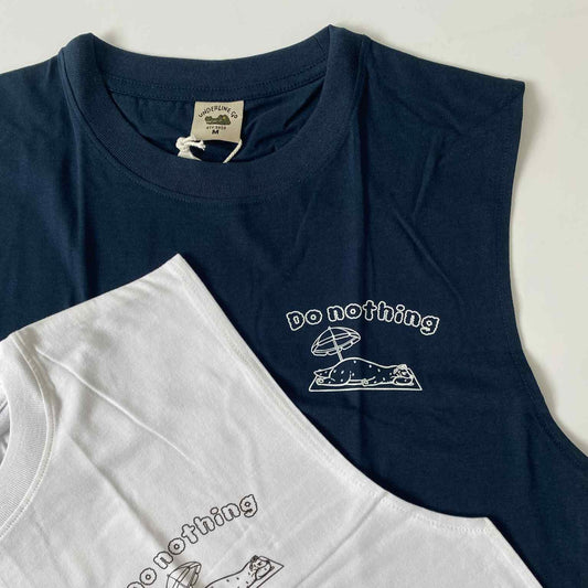 Underline Otter Do noting Cotton Tank Top