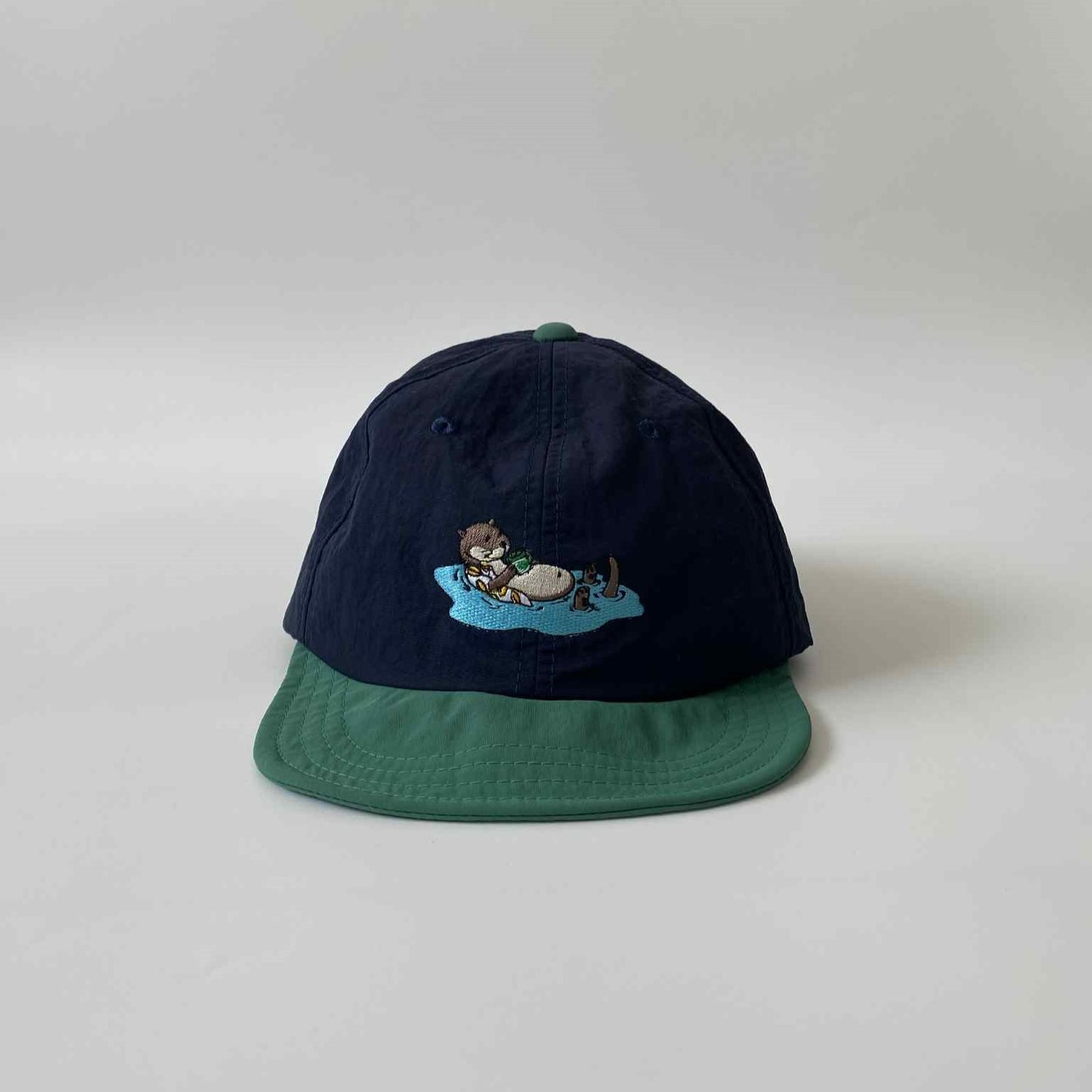 Underline Otter Embroidered Biggie Nylon Trial Cap