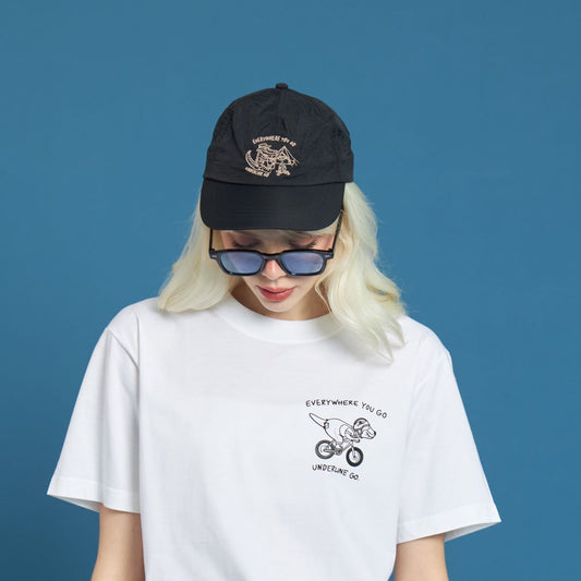 Underline Kaio Crocodile Camping Embroidery Nylon Cap