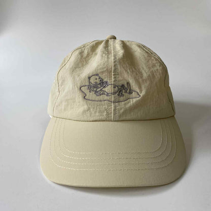 Underline Otter Floating Embroidery Nylon Cap