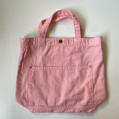 Underline Canvas Tote Bag