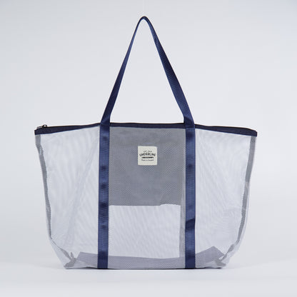 Underline Nylon Mesh Grocery Bag / Beach Bag / L