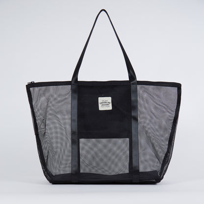 Underline Nylon Mesh Grocery Bag / Beach Bag / L