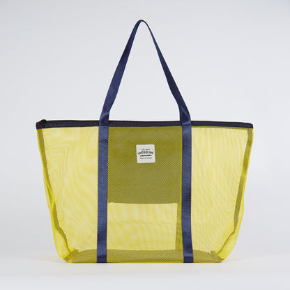 Underline Nylon Mesh Grocery Bag / Beach Bag / L