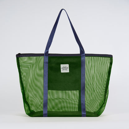 Underline Nylon Mesh Grocery Bag / Beach Bag / L