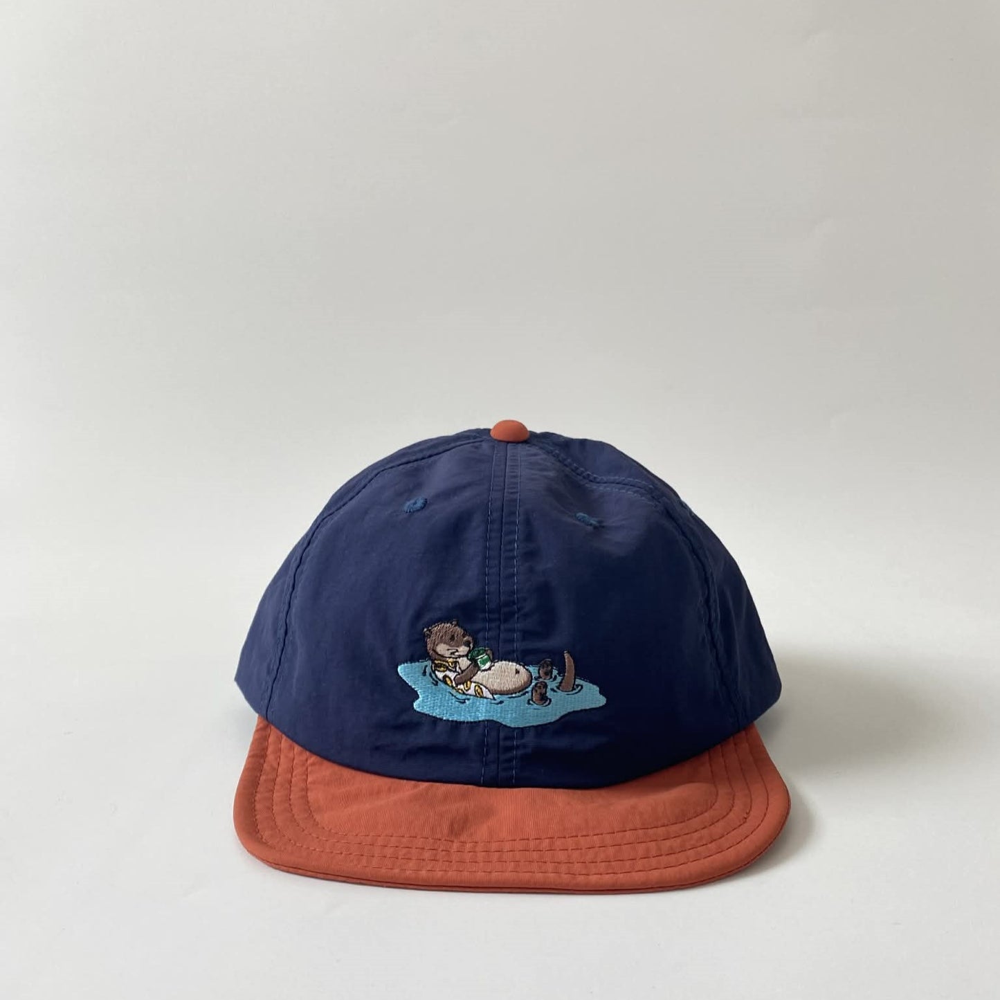Underline Otter Embroidered Biggie Nylon Trial Cap