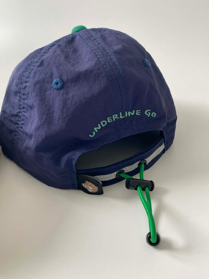 Underline Otter Embroidered Biggie Nylon Trial Cap