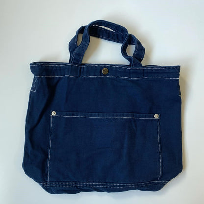 Underline Canvas Tote Bag