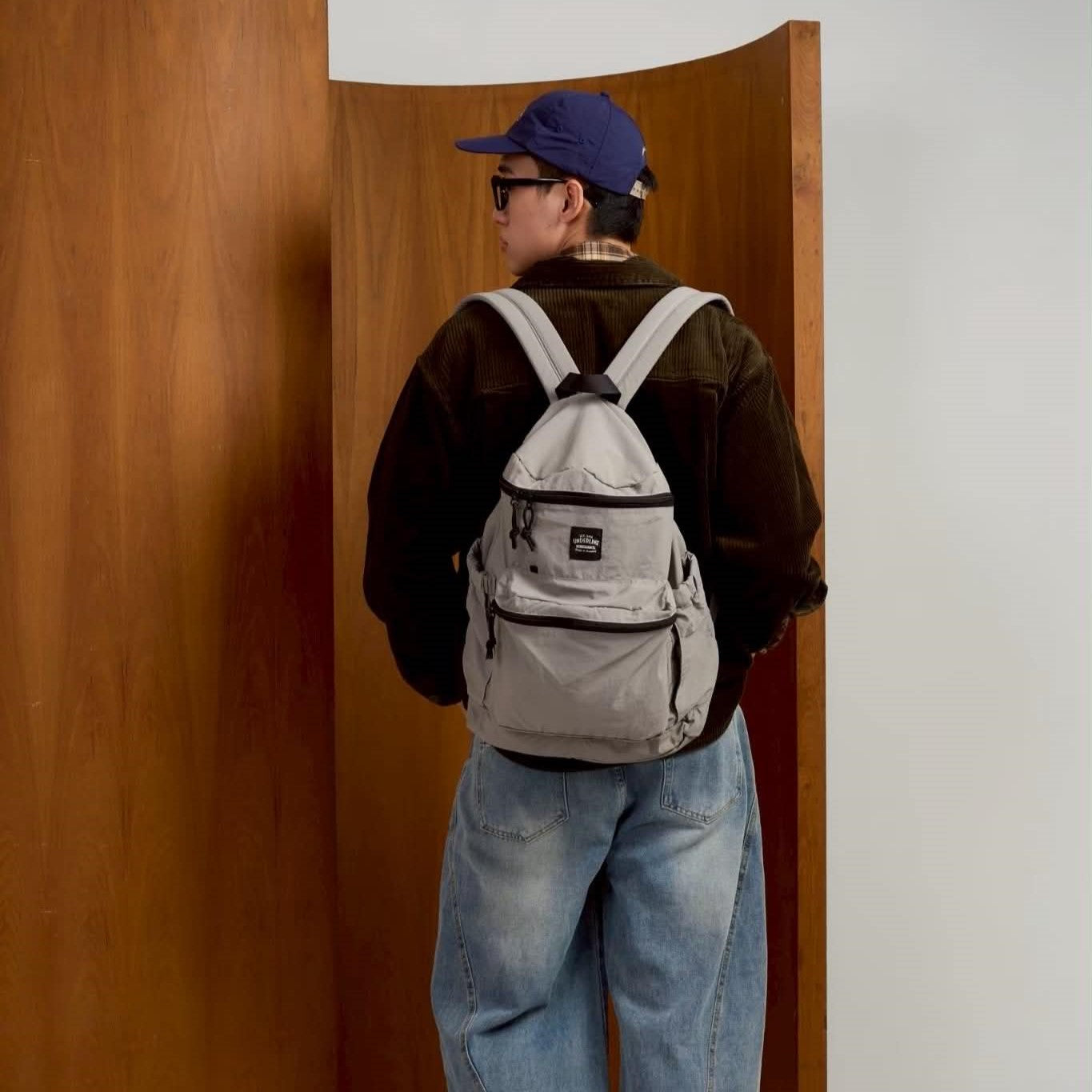 Underline Nylon Daypack Bag / water resistant / lightweight / Backpack