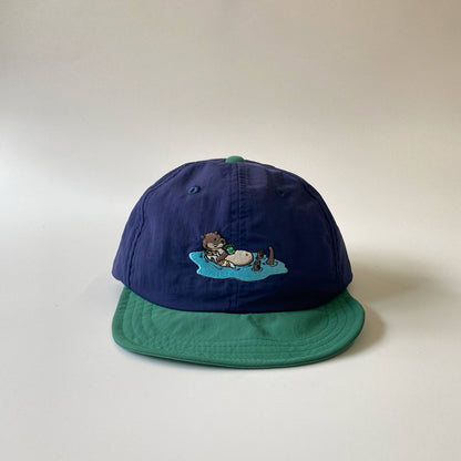 Underline Otter Embroidered Kiddie Nylon Trial Cap (for kids)