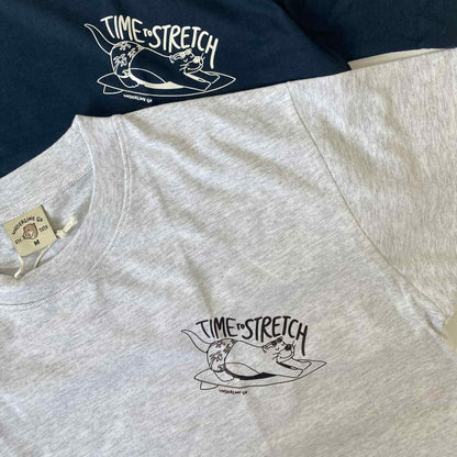 Underline Otter Stretching Cotton T-Shirt